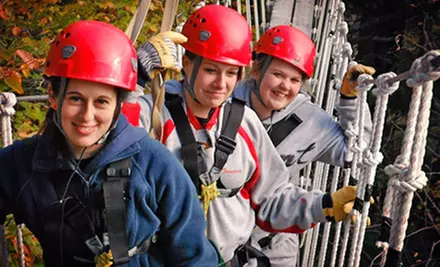 Zip-line Canopy Adventure Tour for Two, Four, Six, or Eight from ArborTrek Canopy Adventures (Up to 45% Off) - Second Medium