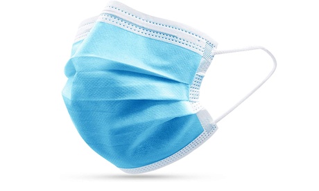 10 mascherine viso monouso a triplo strato