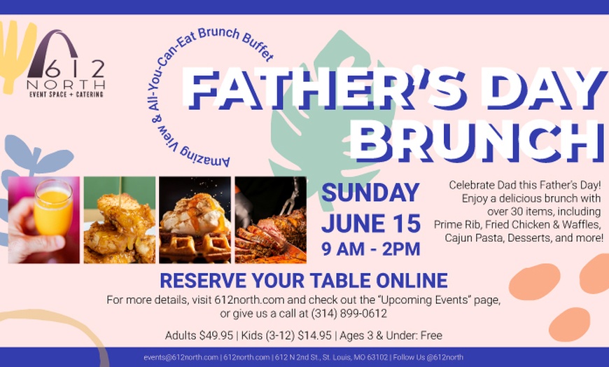 Image 5: One Adult/Child Ticket to Father's Day Brunch or  Unlimited Mimosa 