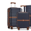 Image 31: Valise ou set 3 valises en ABS et PC avec design rayé Kono
