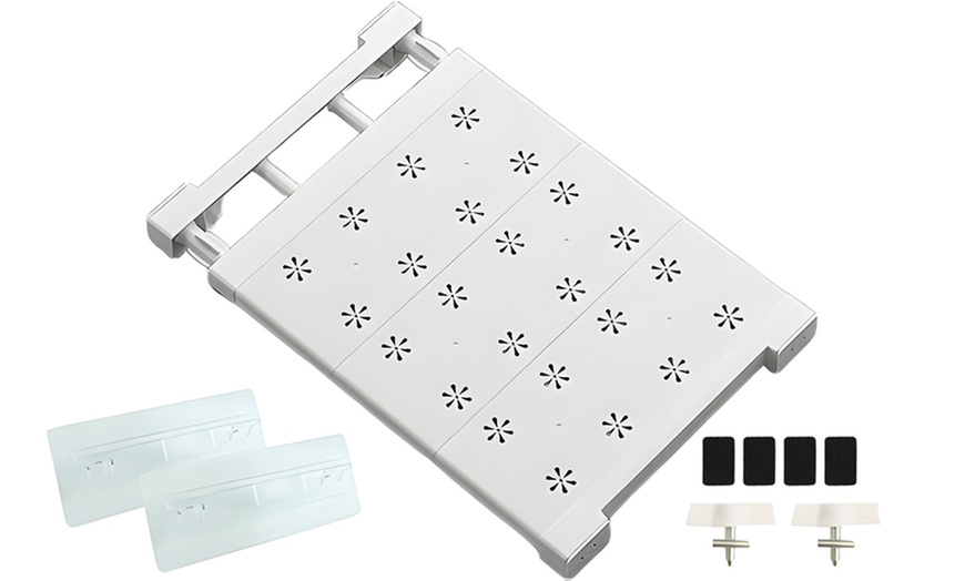 Image 1: Uitschuifbare kastplankorganizer 