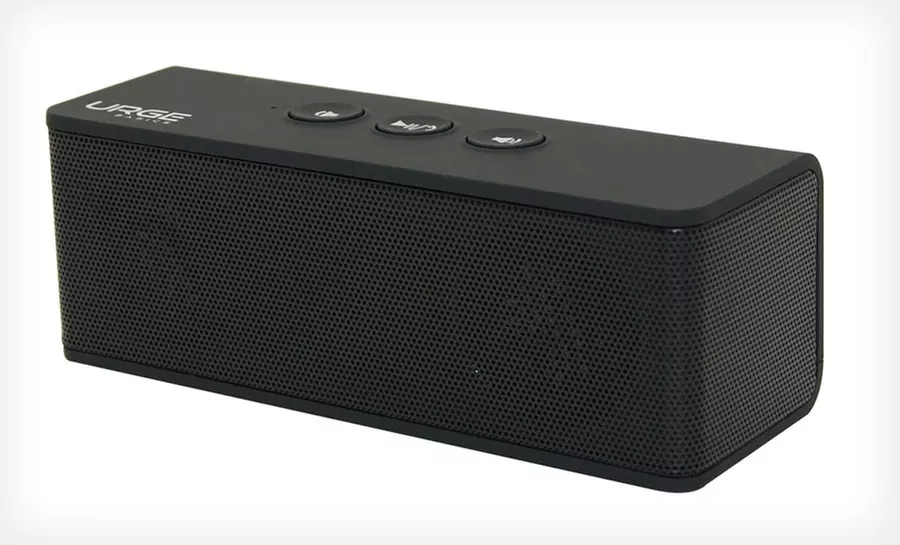 Urge Basics Sound Brick Bluetooth Speaker with Built-In Microphone. Multiple Colors Available. Free Returns. - Second Medium