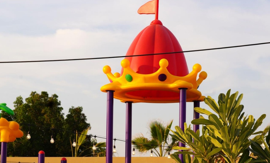 Image 7: Child or Adult Entry with Animal Feeding Drinks Snacks and Game Zone