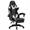 Image 11: Chaise de gaming ergonomique avec repose-pieds, soutien lombaire