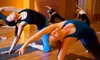 One Month of Unlimited Classes or 10-Class Pass at Dharma Yoga (Up to 67% Off)