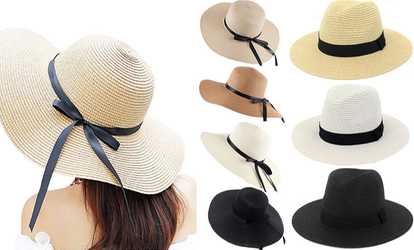 Panama or Wide-Brimmed Hat