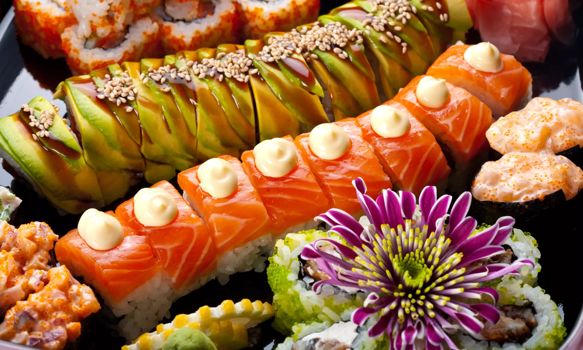 $6 for $12 Worth of Sushi and Pan-Asian Food at Blu Sesame. May Combine Groupons at Larger Tables. - Primary Image
