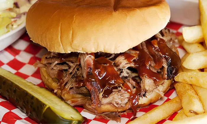 Pulled-Pork Sandwiches with Sides and Sodas for Two or Four at Smokin' Jonny's BBQ (44% Off) - Primary Image