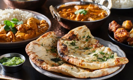 For One: Two Course Meal with Bread or Rice and Drink - Masala Hut