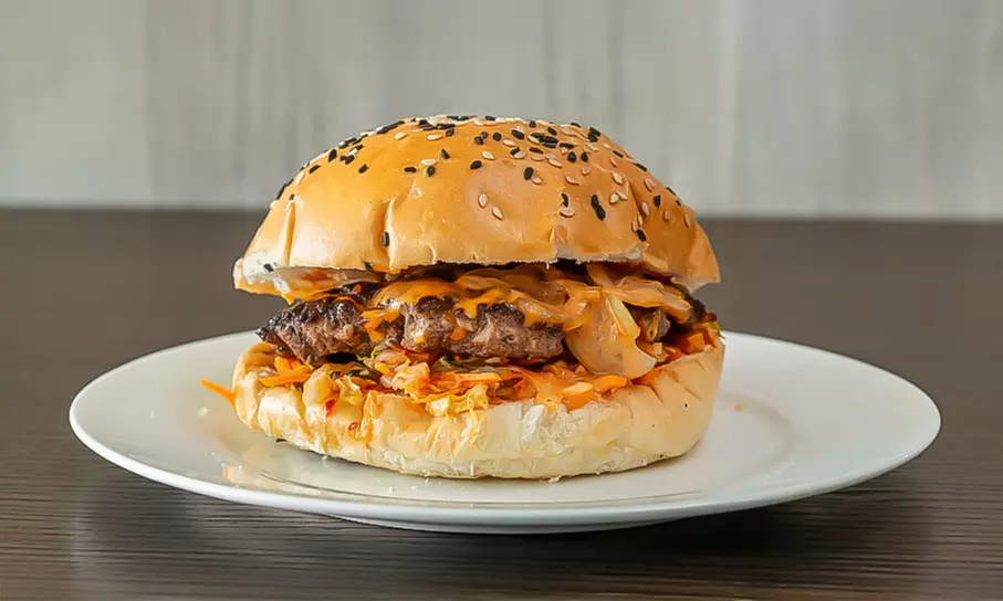 Choice of Up to Any Four Burgers, Fries, Drinks