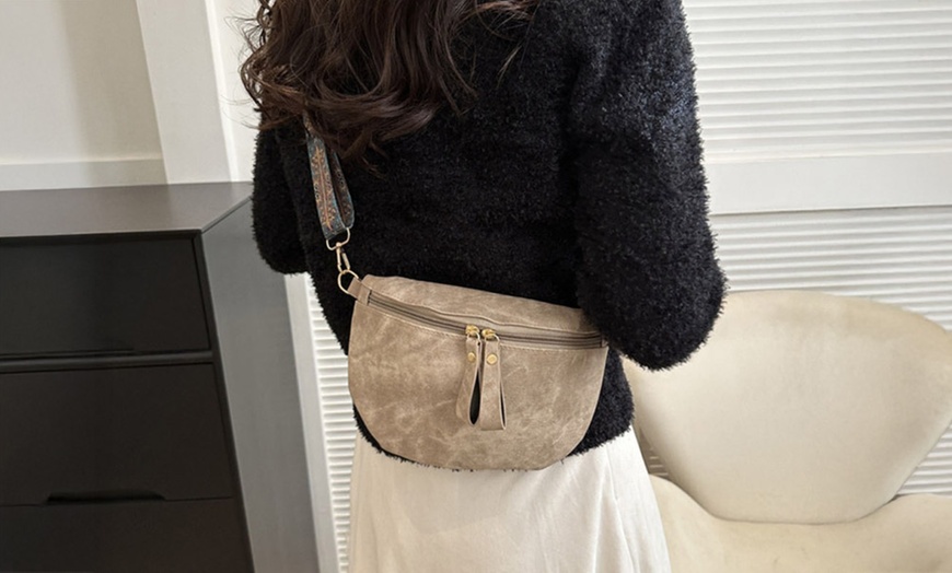 Image 3: PU Leather Satchel