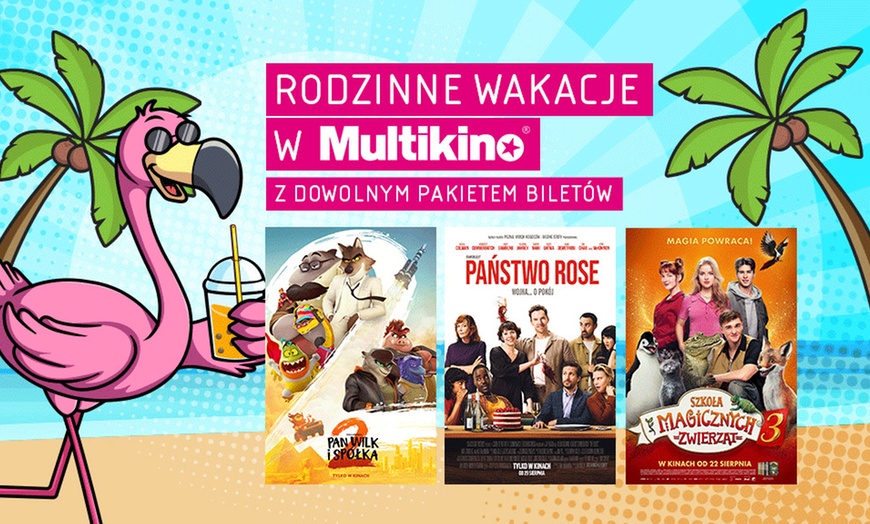 Image 1: Rodzinne wakacje w Multikinie! Pakiety biletów lub bilety solo