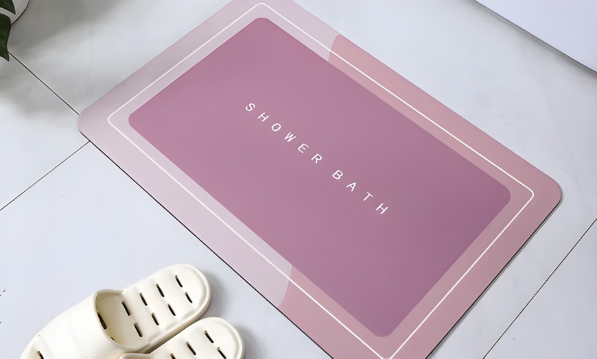 Image 5: Tapis de douche antidérapant