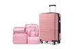 1 ou 3 valises rigides Kono avec coque en ABS et 8 sacs de rangement, livraison offerte - Image 7