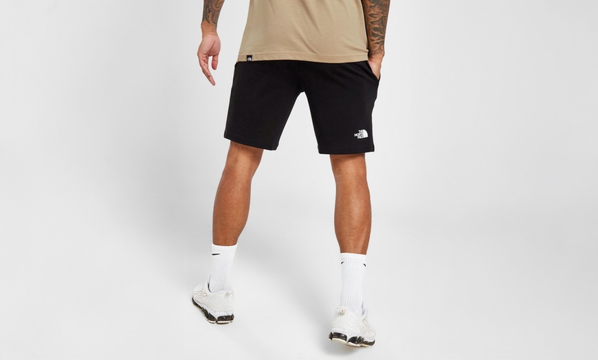 Image 2: The North Face Men's Small Box Logo Shorts