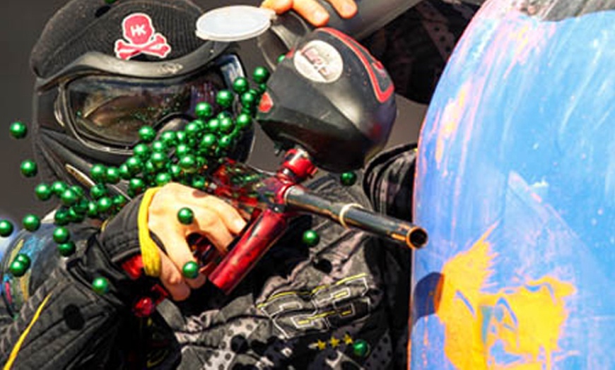 Image 2: 1 Std. Paintball Schnupper-Paket inkl. Ausrüstung für 2 od. 4 Personen