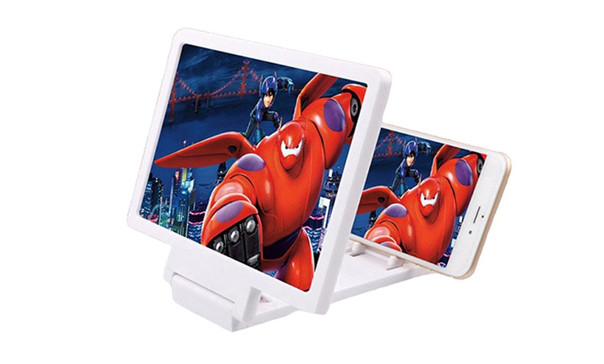 Image 3: One or Two Foldable Smartphone Screen Magnifiers