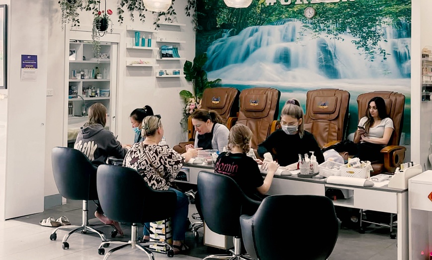 Image 6: Indulge in Express, Deluxe, Or Ecococo Pedicures, Shellac, & More 