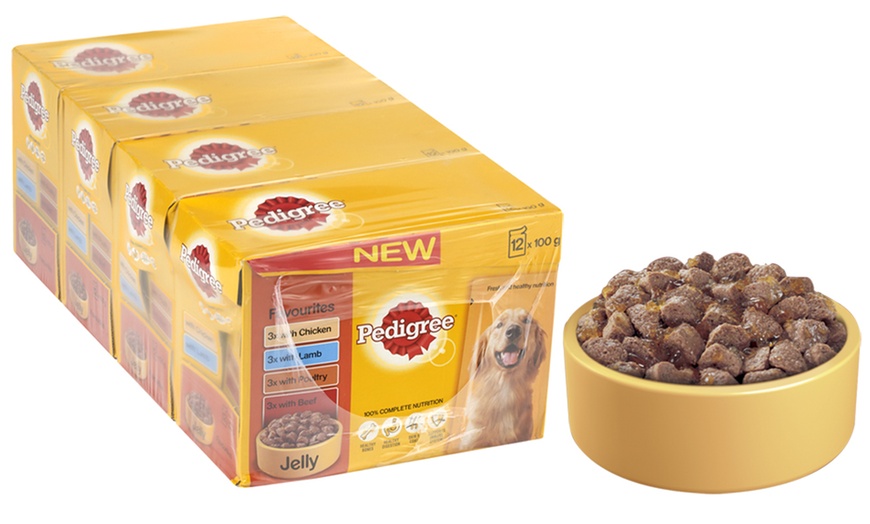 Image 2: 48Pack Pedigree Pouches 100g Each