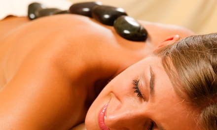 Spa Package with 60-Minute Hot-Stone Massage and Optional Facial at Deluxe Spa at Hilton (Up to 57% Off)   