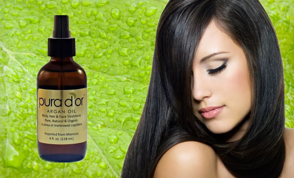 $24 for Pura D’or Pure and Organic Moroccan Argan Oil ($48 List Price). Free Shipping. - Primary Image