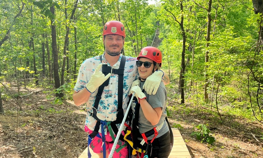 Image 8: Up to 28% Off 90-Min Canopy Zipline Tour: Adrenaline Zipline Co