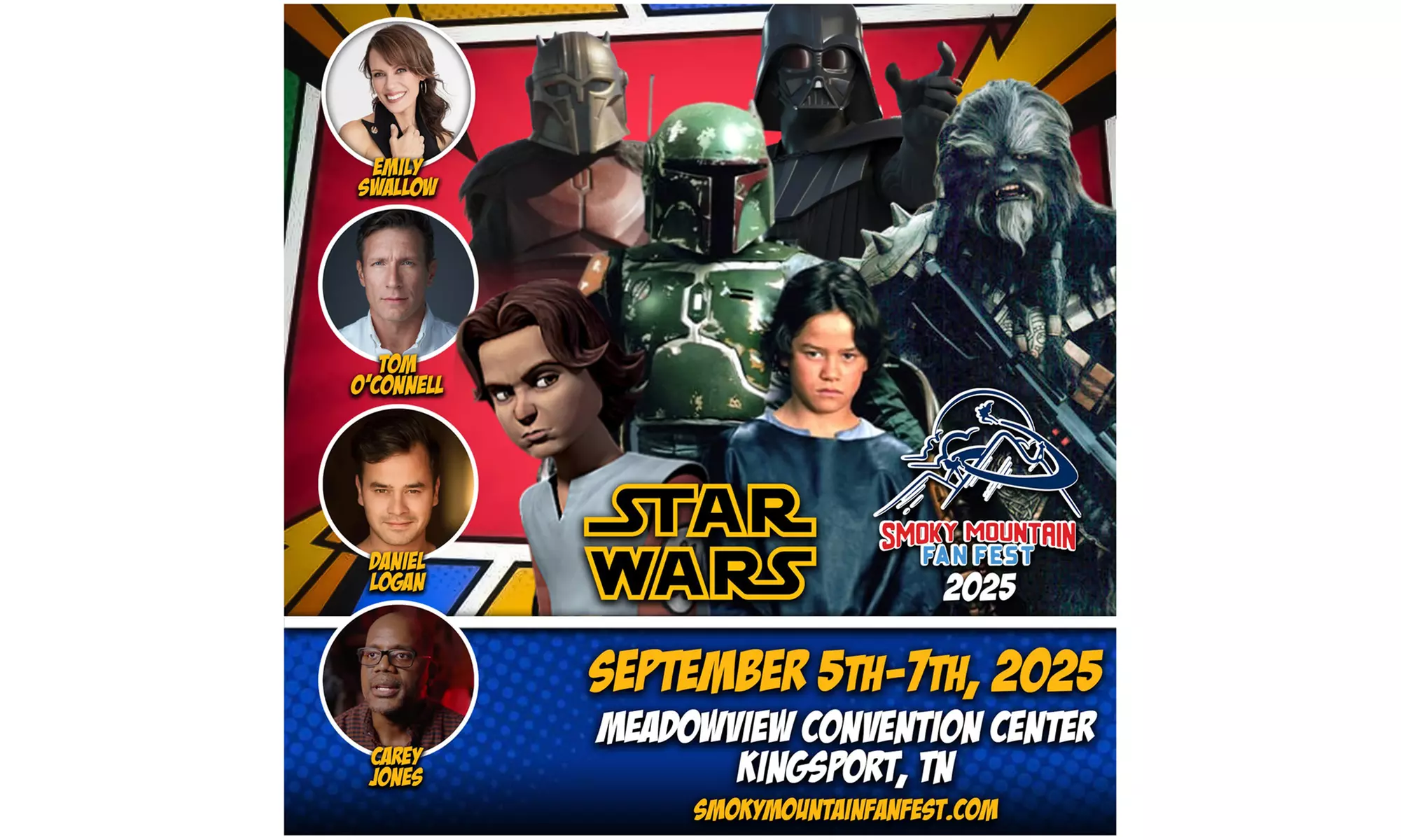 6th Annual Smoky Mountain Fan Fest - Day or Weekend Passes! 