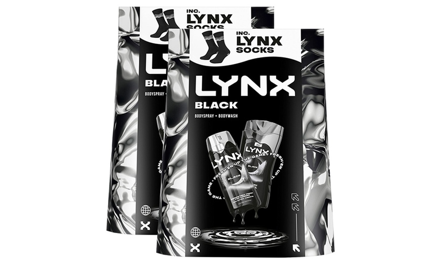 Image 3: Lynx Black Duo Gift Set, Body Spray and Bodywash Grooming Kit