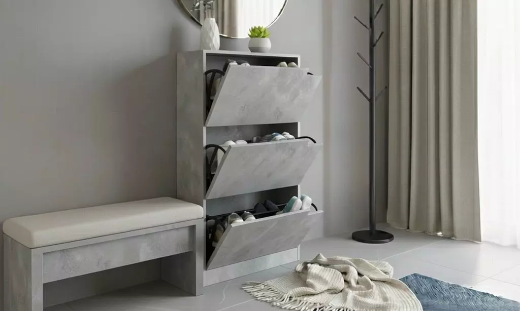 Scarpiera Slim a 3 ante