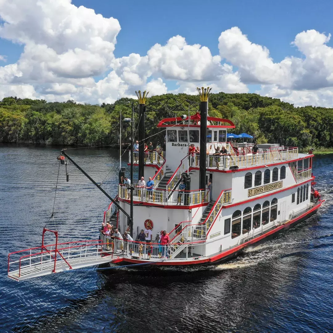 Buffet Dinner Cruise on Historic Barbara-Lee Sternwheeler