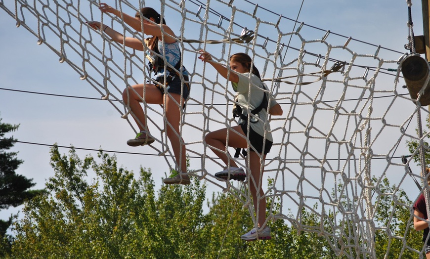 Image 2: Aerial Ropes Course, Zip Lines & Giant Swing at Monkey C Monkey Do, ME