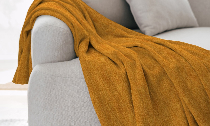Image 13: Decorative Multi-Purpose Fabric Throw 