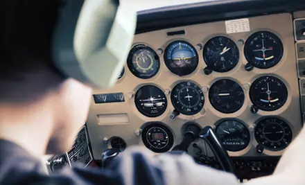 $124 for Private One-Hour Flight-Lesson Package at Tradewinds Flight School ($248 Value) - Primary Image