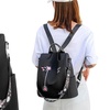 Image 2: Women's Floral Embroidered Anti-Theft Backpack