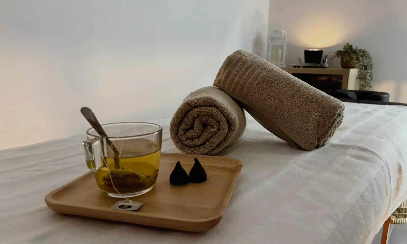 Masaje en pareja: relajante o ritual de "Masajes del mundo" a elegir