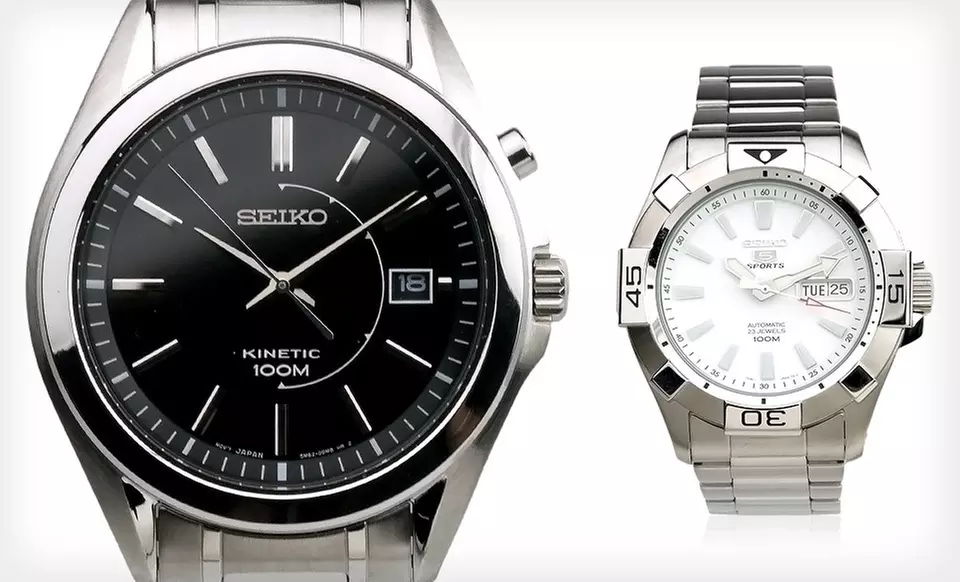 Seiko Men's Watches (Up to 75% Off). 12 Styles Available. Free Shipping. - Second Medium