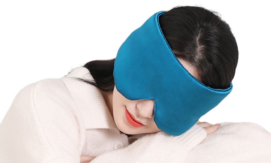 Image 5: Face-Hugging Padded Sleeping Eye Mask