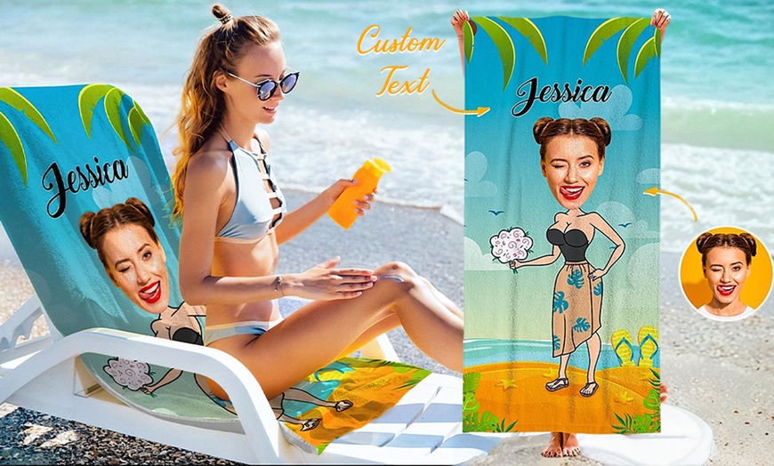 Image 8: Custom Bath Towels