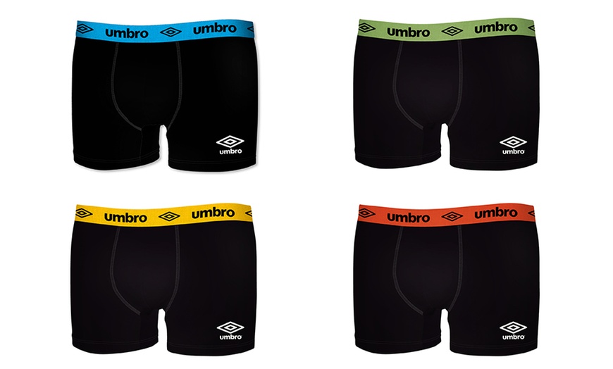 Image 2: Umbro Men's Boxers Multi-Pack