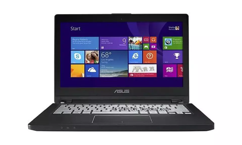 ASUS 13.3" Convertible Touchscreen Laptop with Intel Core i5-4210U Processor and 8GB RAM (Manufacturer Refurbished) - Primary Image