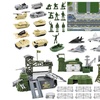 Image 3: DEAO Army Men Military Base Playset 