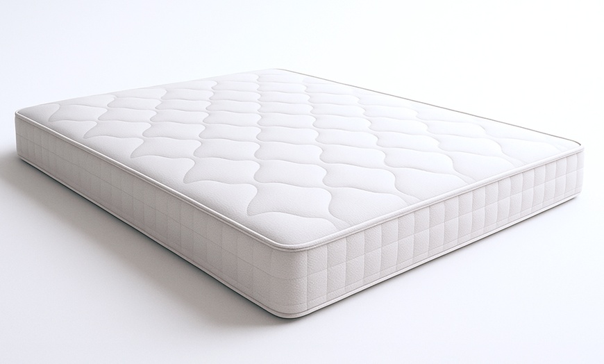 Image 7: The White Stone pocketvering- en traagschuimmatras