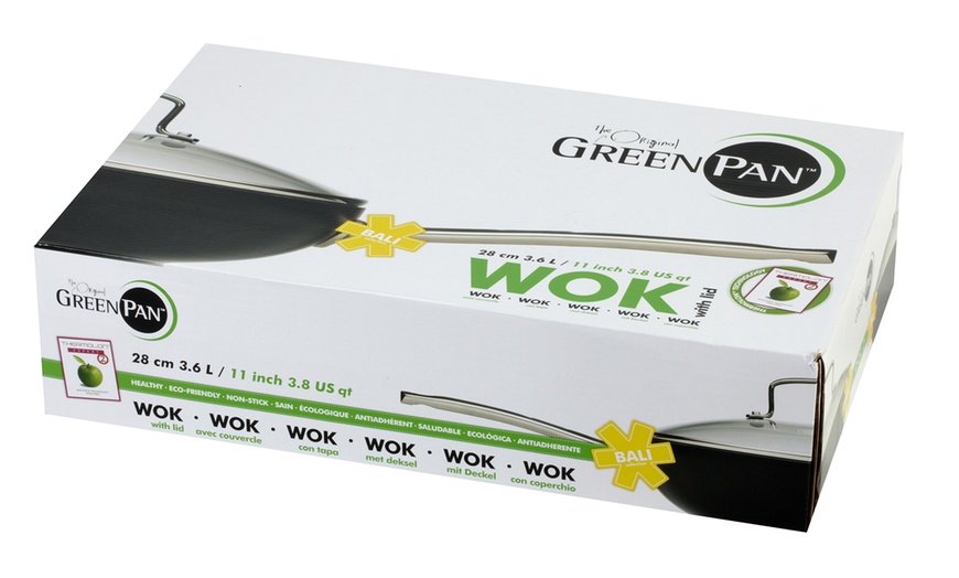 Image 3: Greenpan 28cm Wok