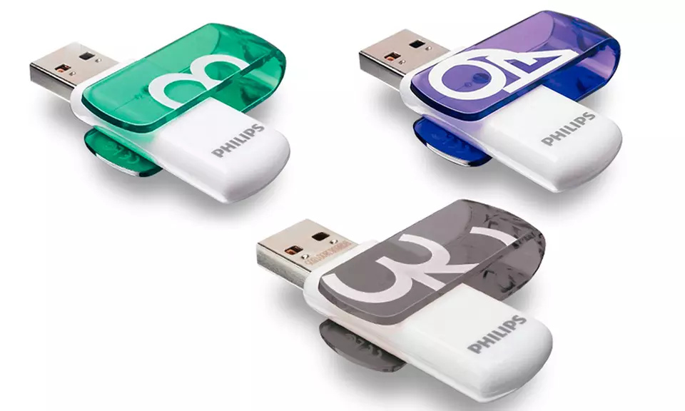 Clé USB Philips Vivid Edition 2.0, capacité 8 Go, 32 Go ou 64 Go - Primary Image
