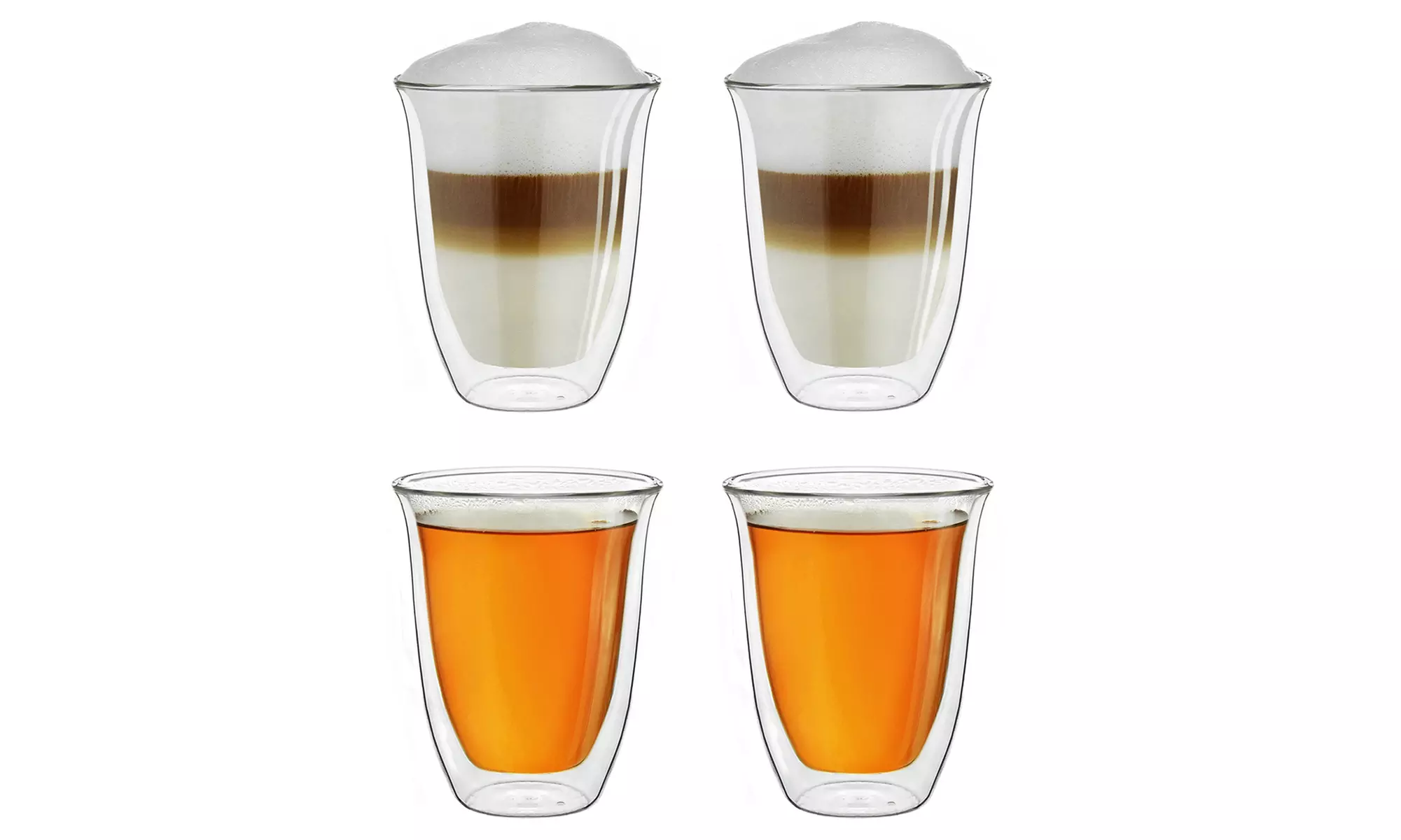 2x, 4x oder 6x Creano doppelwandige Thermogläser