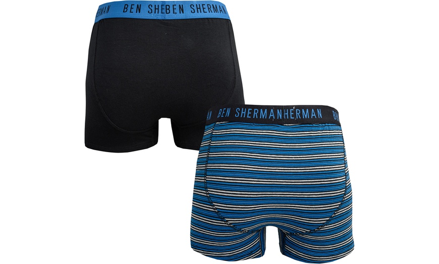 Image 6: Two-Pack Ben Sherman Boxer Shorts