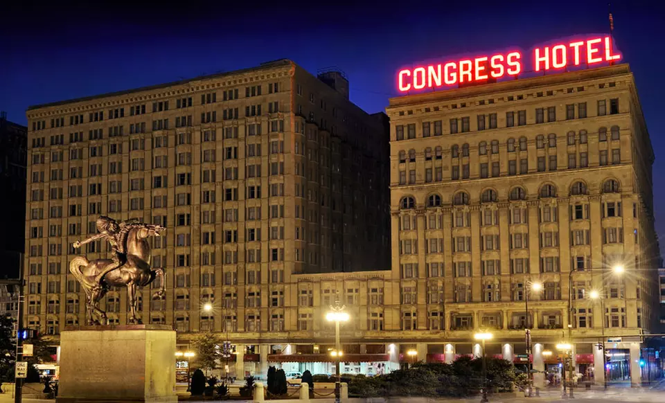 Stay at The Congress Plaza Hotel in Chicago's Loop, with Dates into March - Primary Image