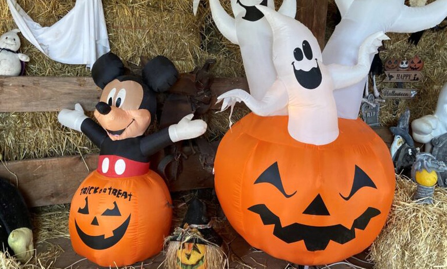 Image 2:  Enjoy $15 or $20 Voucher Towards Pumpkin Purchase or One Hayride 