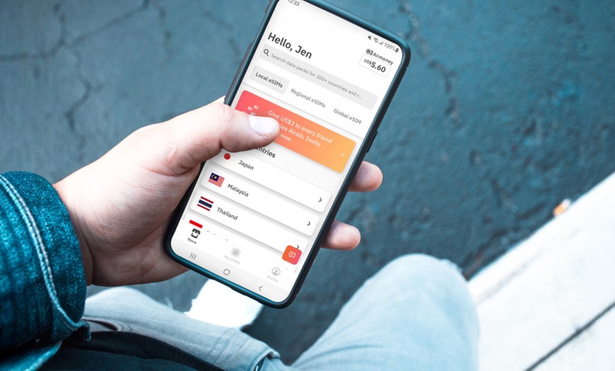 Image 2: 20% de réduction sur Airalo, la boutique d'eSIM