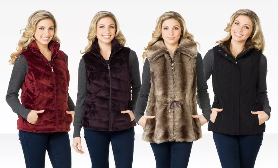 Braefair Women's Winter Vest. Multiple Styles Available from $31.99–$39.99. - Primary Image